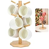 Euqvunn Kaffeetassenständer, Tassenhalter Stehend Kaffeebecher Baum Tassen...