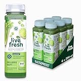 LiveFresh BIO Selleriesaft Kaltgepresst | 97% Selleriesaft, 3% Limettensaft |...