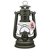 Feuerhand Sturmlaterne Baby Special 276 Olive - Für Garten, Camping & Balkon -...