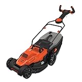 Black+Decker Elektro-Rasenmäher mit EasySteer Lenkgriff (1.800W, 42cm...