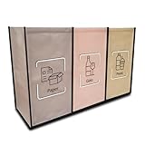 NYIKA - Mülltrennsystem 3fach - Recycling System - Mülltrennsystem - Altpapier...
