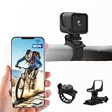 SecuraLen Mini Action Cam, WiFi 1080P HD & 120° Weitwinkel Helmkamera, 4...