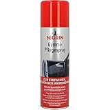 NIGRIN Gummipflege-Spray, Pflege für Gummiteile am Auto, pflegt und schützt...