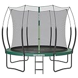 SONGMICS Federloses Trampolin Ø 305 cm, Trampolin Outdoor für Kinder,...