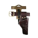 J.G. Schrödel Duell Cowboy Pistolengürtel mit 1 Holster, detailreicher Texas...