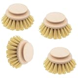 4er Set Ersatzkopf, Made in Germany, Wechselkopf aus Naturborsten Fibre für...