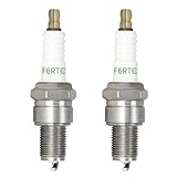 2 Stück F6RTC Zündkerze Ersetzen für Rasenmäher und kleine Motoren Traktor,...