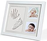 PewinGo Baby Handabdruck und Fußabdruck Set, Gipsabdruck Baby Hand und Fuß mit...