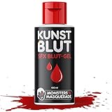 Monsters'n'Masquerade® – Profi Kunstblut 150ml | SFX Blut-Gel aus Deutschland...