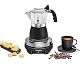 Rommelsbacher Espresso Geschenkset RK 505/K, Mini Kochplatte, 80 mm Ø,...