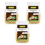 Rapunzel Kakaobutter mild HIH, 3er Pack (3 x 100 g)