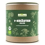 Bio-7-Kräuter-Pulver nach Bertrand Heidelberger, dreikraut, 7-Kräuterstern,...