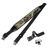 THREE ARCHERS 2-Punkt Gewehrriemen Waffen-Schlinge mit Wirbel Neopren...