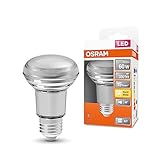 OSRAM LED Star R63 LED Lampe für E27 Sockel, Reflektor-Lampe, Glas-Design, 350...