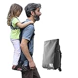 HOMB - Rucksack mit Rückentrage - leichteste Soft- Kraxe - Kindertrage Rücken...