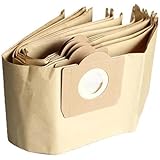 5-Stück Staubsaugerbeutel für Kärcher WD3 WD2, BIO-Papiersäcke Staubsauger...