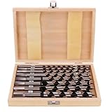 8 Stück Schlangenbohrer Set: Holzbohrer Set Lang Spiralbohrer Holz Balkenbohrer...