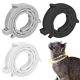 ZORTVUL 3 Stück Flohhalsband für Katzen,Flohhalsband Hunde Klein,Zecken...