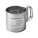 ORIGINAL KAISER Patisserie Mehl-und Puderzuckersieb, Edelstahl, Silber, 15 x 9 x...