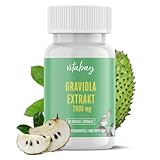 Vitabay Graviola Extrakt 2.000 mg | 90 vegane Kapseln | Hochdosierter...