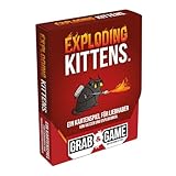 Exploding Kittens, Exploding Kittens: Grab & Game, Partyspiel, Kartenspiel, 2-4...