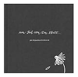 Kondolenzbuch zur Trauerfeier - Ein Teil von dir bleibt - hochwertiges Design in...