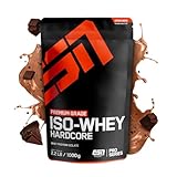 ESN IsoWhey Hardcore Proteinpulver, Chocolate, 1 kg, Bis zu 26 g Protein pro...