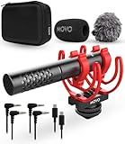 Movo X1-Mini Video Shotgun Mikrofon für Kamera Superniere 3,5 mm/USB-C...