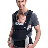 Momcozy Babytrage, reine Baumwolle, sanft zur Babyhaut, ergonomisches Design...