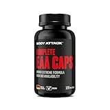 Body Attack COMPLETE EAA CAPS - 120 Kapseln - vegan - Hochdosierte EAA...