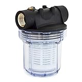 Grafner Vorfilter für Hauswasserwerke und Gartenpumpen, mit Filtereinsatz,...