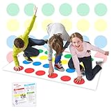 Twisting Spiele, Twisting Game für Kinder & Erwachsene, Balance Floor Spiel...