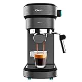 Cecotec Espressomaschine Cafelizzia 890 Dunkel. Espressos und Cappuccino, 1350...