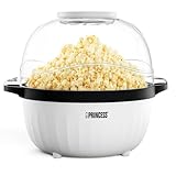 Princess Popcornmaschine, 4,5 L, Rührstab für gleichmäßiges Poppen,...