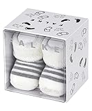FALKE Unisex Baby Socken Erstlingsringel B So Baumwolle einfarbig 1 Paar, Weiß...