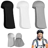 3 Stück Helmfutter, Radfahren Laufen Nackenschutz Hut,Sturmhaube Gesichtshaube,...
