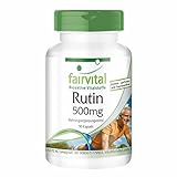 Fairvital | Rutin 500mg - HOCHDOSIERT - aus japanischem Schnurbaum (Sophora...