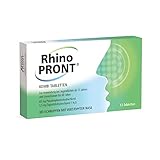 RhinoPRONT® Kombi Tabletten bei Erkältungsschnupfen, Heuschnupfen oder...