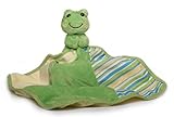 Inware 7704 - Schmusetuch Frosch Hupfi, grün