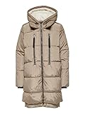 ONLY Damen Onlnora Cc Otw Long Puffer Coat Jacke, Crockery, S EU