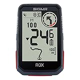 SIGMA SPORT ROX 4.0 Black | Fahrradcomputer kabellos GPS & Navigation inkl....