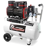 KnappWulf Flüsterkompressor KW6024 Luftkompressor Druckluftkompressor 24L Tank,...