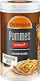 Ostmann Pommes Gewürzsalz scharf 70 g Pommesgewürz Bratkartoffelgewürz,...