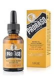 Proraso Beard Oil, Wood & Spice, Bartöl mit Zedernholz & Zitrus-Duft, Bart...