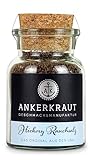 Ankerkraut Hickory Rauchsalz, echtes Rauchsalz aus den USA, 75 g im Korkenglas