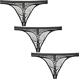 Faringoto Strings aus Eisseide für Herren, Unterwäsche, T-Rücken, Tanga,...