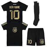 Deutschland Fußballtrikot-Set personalisiert für Jungen & Mädchen – mit...