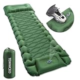 TEWWCEO Isomatte Selbstaufblasend Camping, Outdoor Aufblasbare Luftmatratze...