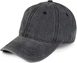 styleBREAKER Unisex Baseball Cap Vintage Look verstellbar 6-Panel Cappy in...
