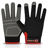 WESTWOOD FOX Leichte Arbeitshandschuhe, Herren Damen Multifunktionale...